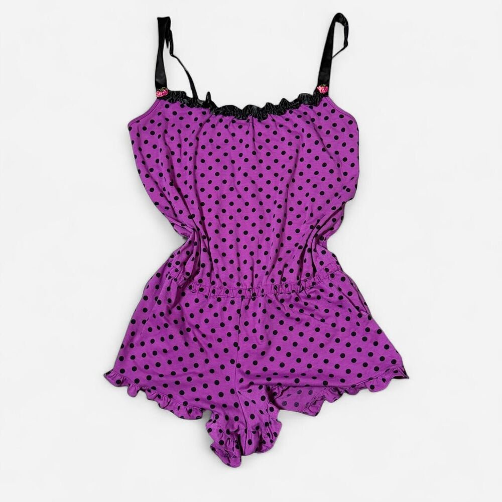Betsey-johnson Women's Purple and Black Pajamas